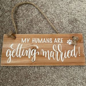 Wedding sign